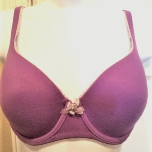 Victoria's Secret Other - Purple / Raspberry Victoria's secret Body by Victoria lined demi bra